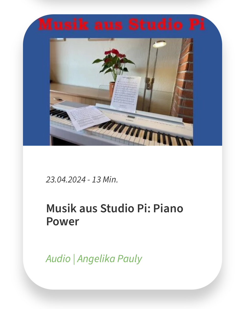 Musik aus Studio Pi- Piano Power